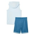 thumbnail image 2 of Ensemble 2 pièces avec débardeur à capuchon Athletic Works pour garçons, 2 of 2