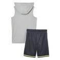 thumbnail image 2 of Ensemble 2 pièces avec débardeur à capuchon Athletic Works pour garçons, 2 of 2