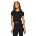 thumbnail image 1 of Athletic Works Women's Seamless Cropped Tee, 1 of 6