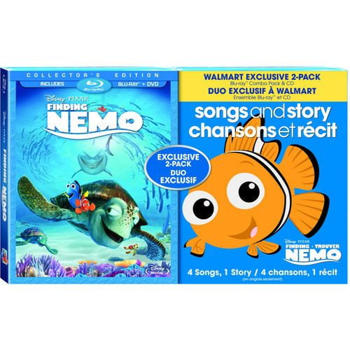 Trouver Nemo (Blu-ray 2-Disques + DVD + Trouver Nemo : Chansons Et Récit CD) (Exclusif à Walmart) (Bilingue)