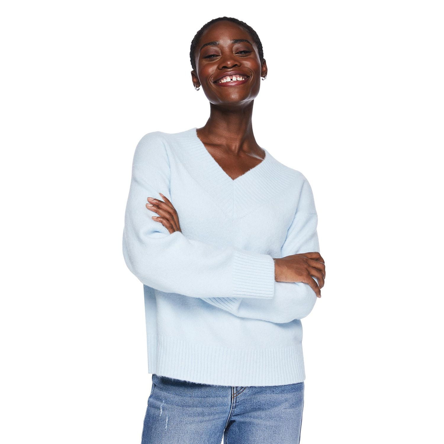 George Women's V-Neckline Sweater