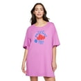 thumbnail image 1 of No Boundaries Women's Sleep Shirt, 1 of 6