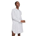 thumbnail image 1 of George Women's Button-Front Shirt Dress, 1 of 6