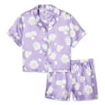 thumbnail image 1 of Pyjama 2 pièces avec col cranté Justice pour filles, 1 of 2