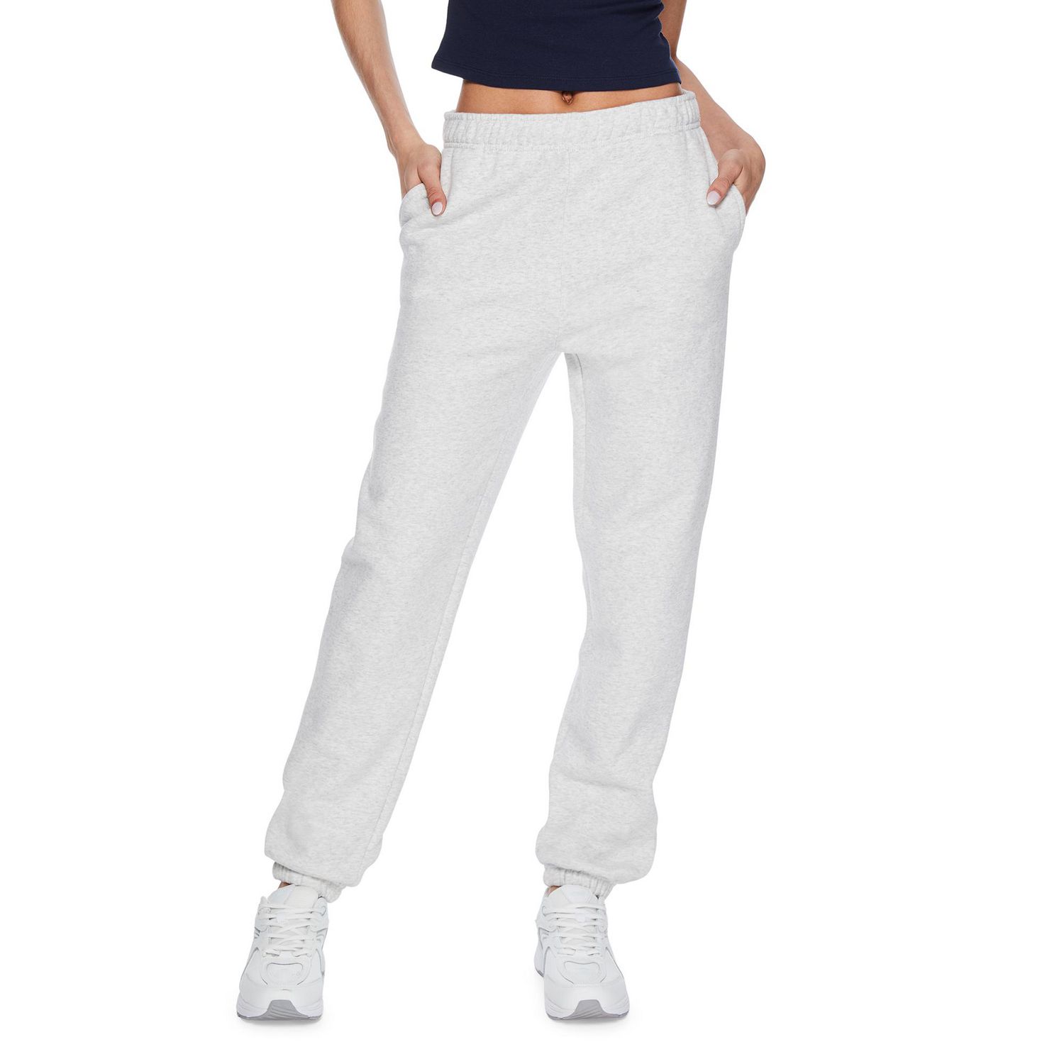 No Boundaries Women's Oversized Fleece Jogger