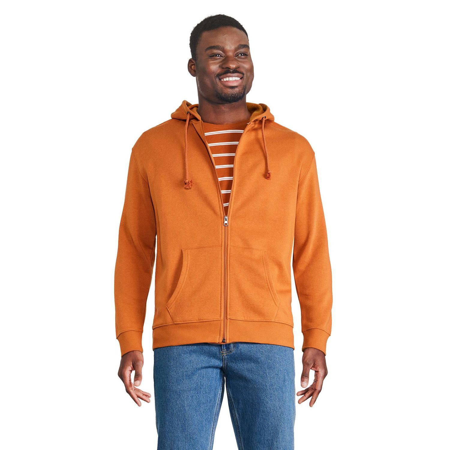 George Men's Full-Zip Hoodie, Sizes S-2XL