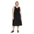 thumbnail image 1 of Robe longue smockée Iyla Plus pour femmes, 1 of 6