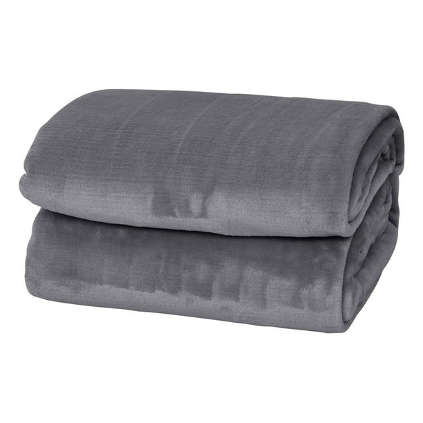 hometrends Plush Velvet Blanket, Size: Twin - King 