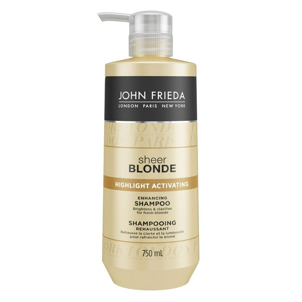 Shampoing rehaussant Highlight Activating Sheer BlondeMD de John Frieda