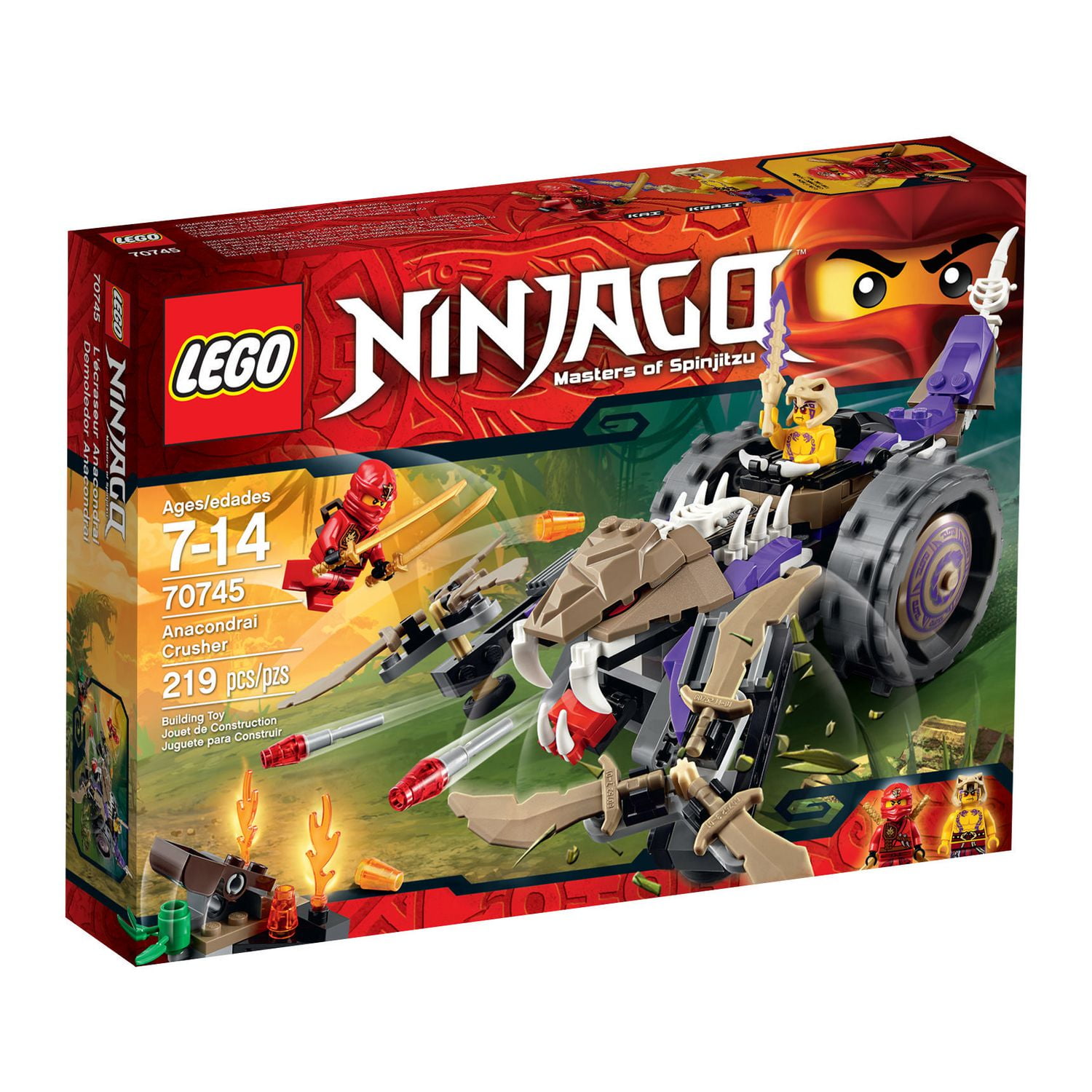 LEGO® Ninjago - Anacondrai Crusher (70745) | Walmart Canada