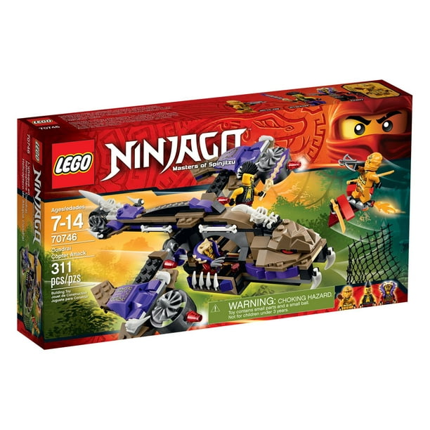 LEGO® Ninjago - L'attaque en hélicoptère Condrai (70746)