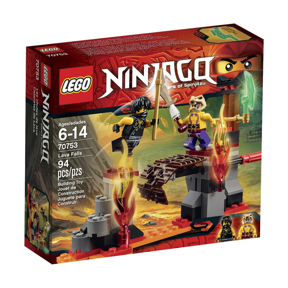 LEGO® Ninjago - Lava Falls (70753) | Walmart Canada