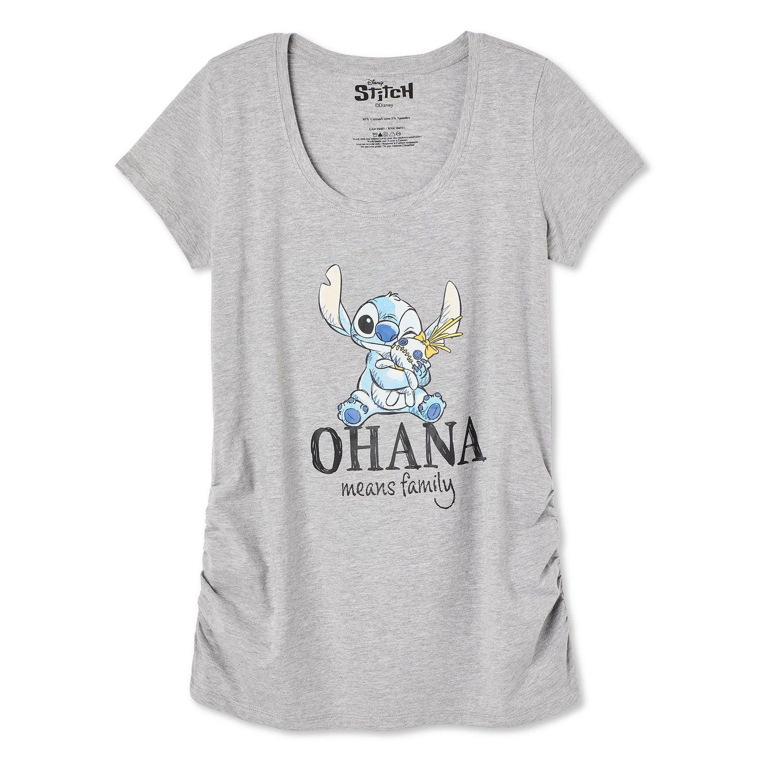 T-shirt ruché Stitch Disney Maternité