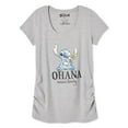 thumbnail image 3 of Disney Women's Maternity Stitch Ruched Tee, 3 of 3