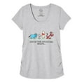 thumbnail image 3 of Disney Women's Maternity Winnie the Pooh Ruched Tee, 3 of 3