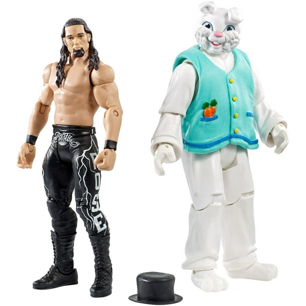Coffret combat de figurines Adam Rose et Bunny de la WWE, paq. de 2