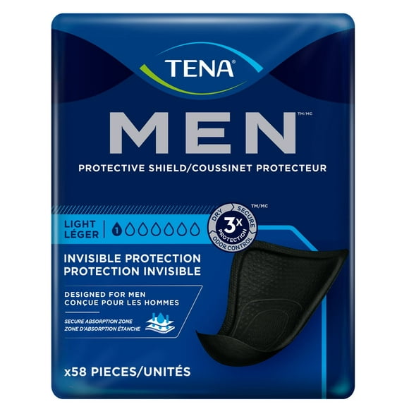 TENA MEN COUSSINET PROT. 58 UNITÉS Protection contre les fuites d'urine