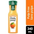 thumbnail image 1 of Simply Orange Juice Pulp Free 340ml, 1 of 6
