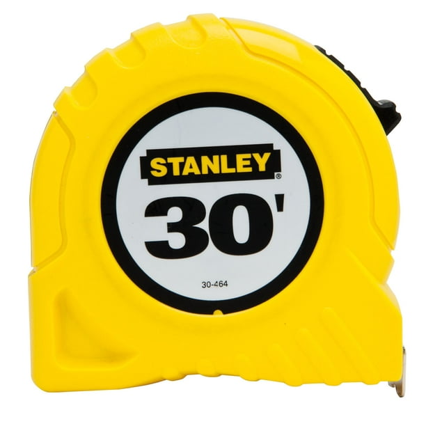 Ruban à mesurer 30 pi x 1 po de Stanley (30-464CP)