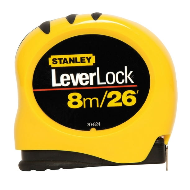 Ruban à mesurer LeverLockMD de 26 pi/8 m x 1 po (échelles métrique/impériale) - 30-824