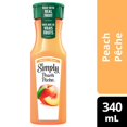 thumbnail image 1 of Simply Peach ™ 340mL. 12 Pack, 1 of 6