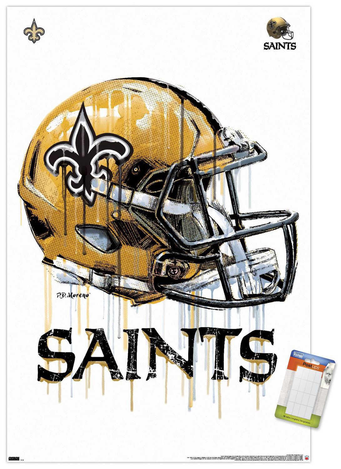 21 NFL - New Orleans Saints - Helmet Foil Balloon