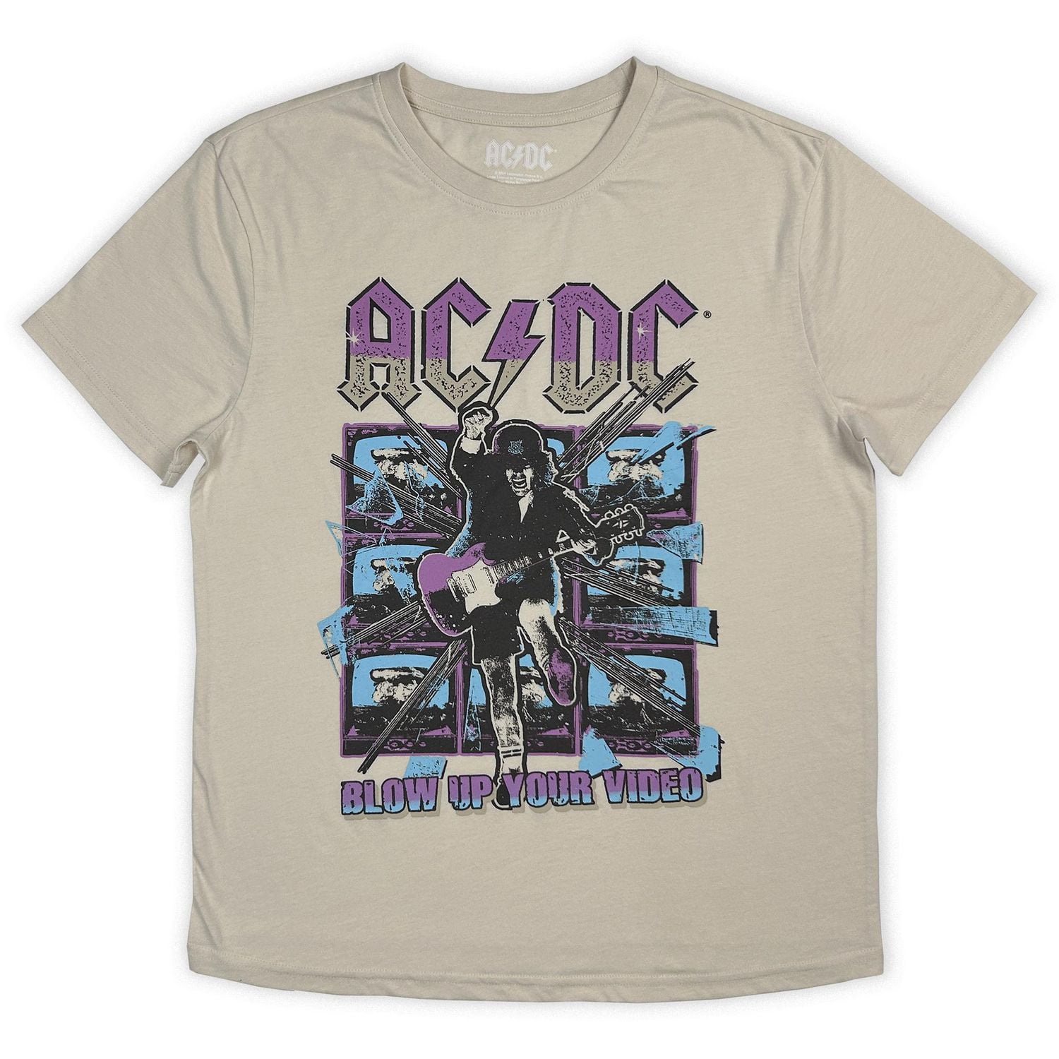 AC/DC Ladie's short sleeve tee shirt