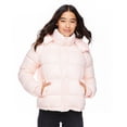 thumbnail image 1 of No Boundaries Women's Cropped Puffer Jacket, 1 of 6