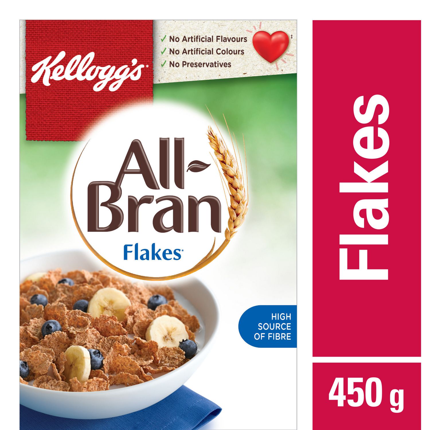 Kellogg All Bran Flakes Cereal 450g Walmart Canada