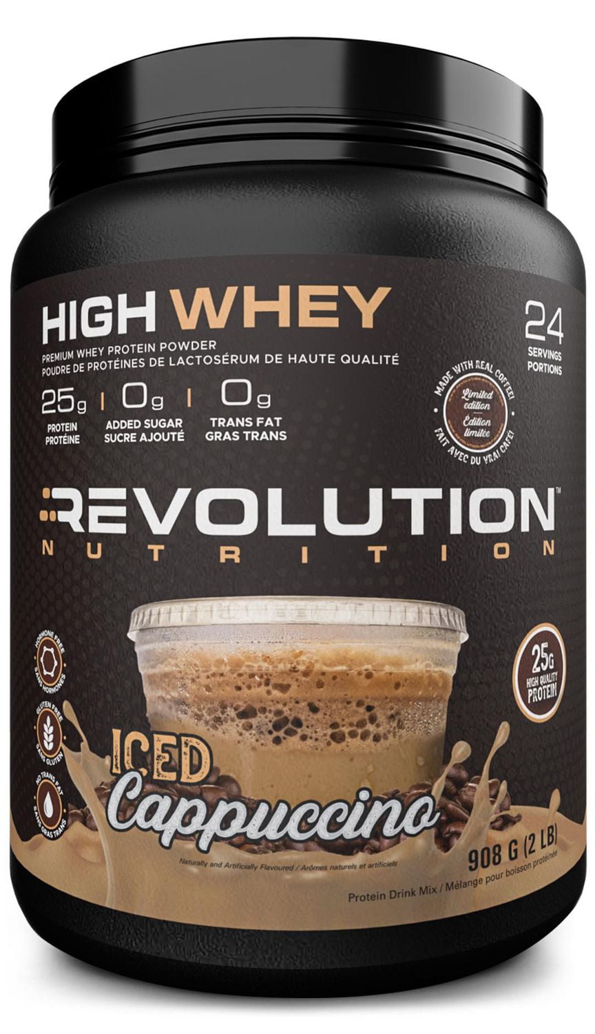 Revolution Nutrition High Whey Iced Cappuccino 2 lbs