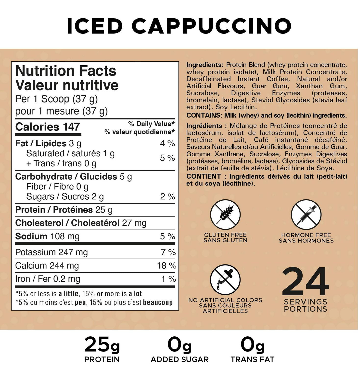 Revolution Nutrition High Whey Iced Cappuccino 2 lbs