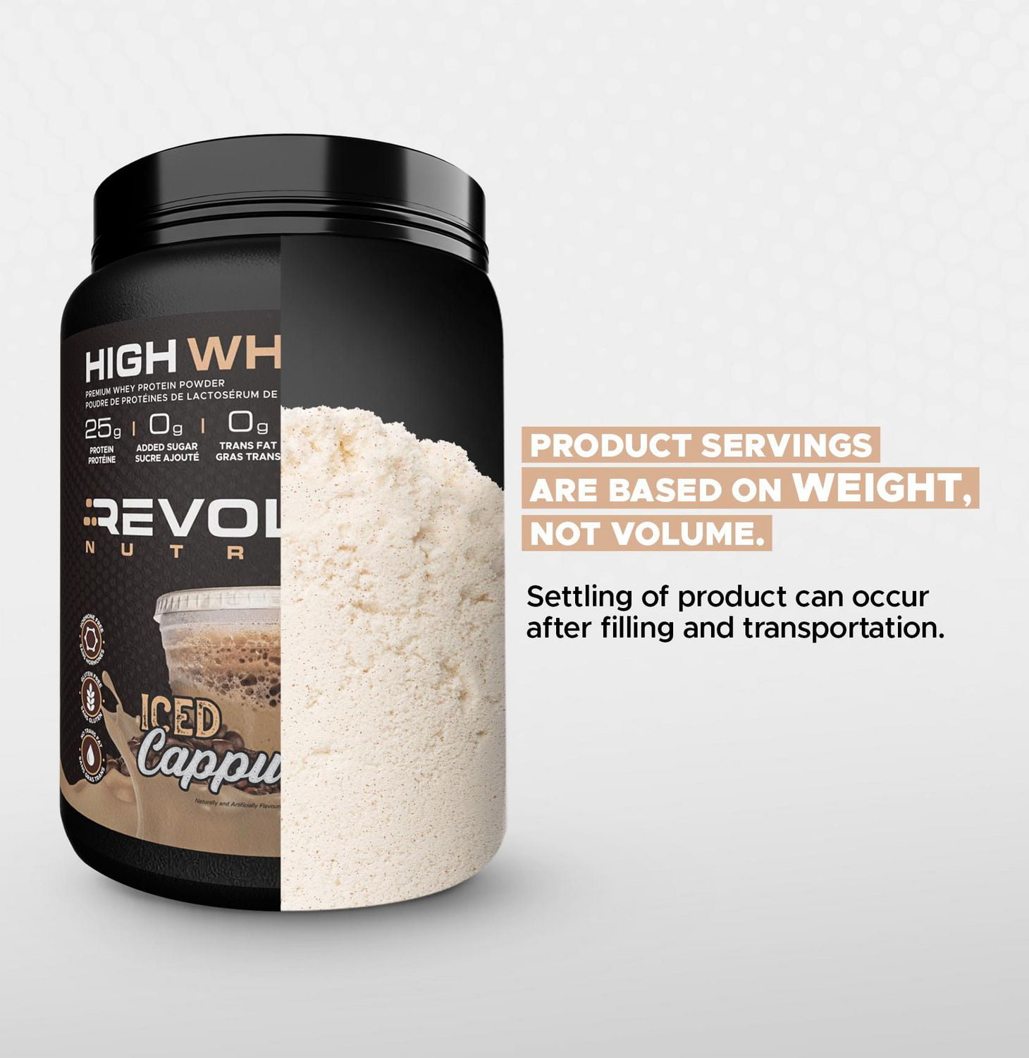 Revolution Nutrition High Whey Iced Cappuccino 2 lbs