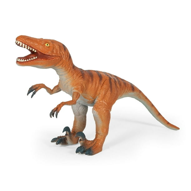 Grand jouet dinosaure Raptor doux de kid connection