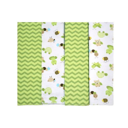 Cuddletime At The Pond Receiving Blankets, 4pk Walmart Canada