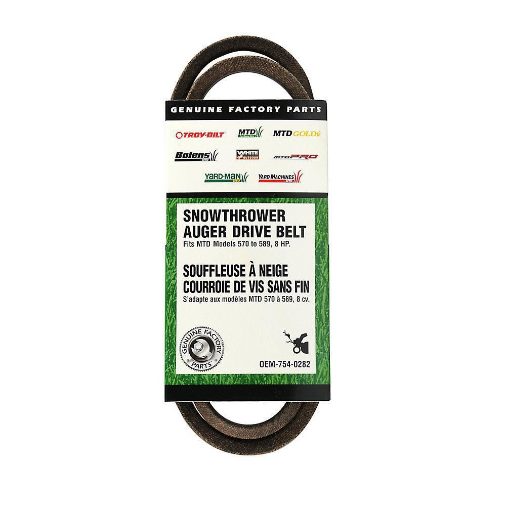 MTD Replacement Snow Blower Auger Drive Belt 500 Series - Walmart.ca