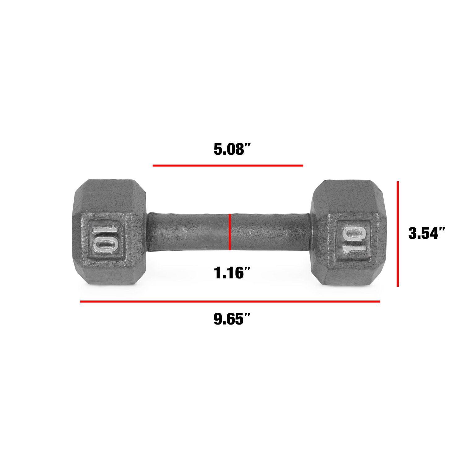 CAP Barbell Cast Iron Hex Dumbbell