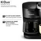 Cafetière une tasse à la fois et à carafe Keurig K-Duo Essentials Utilisez du café moulu et des capsules K-Cup – image 4 sur 11