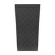 Everleaf – Jardinière carrée motif treillis en caoutchouc recyclé noir, 66 cm – image 2 sur 5
