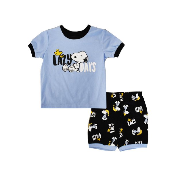 Snoopy - Ensemble pyjama bébé - 5 pièces - 1 mois