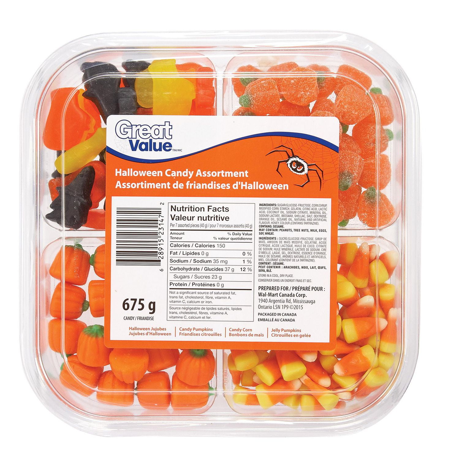 Great Value Halloween Candy Assortment Walmart Canada