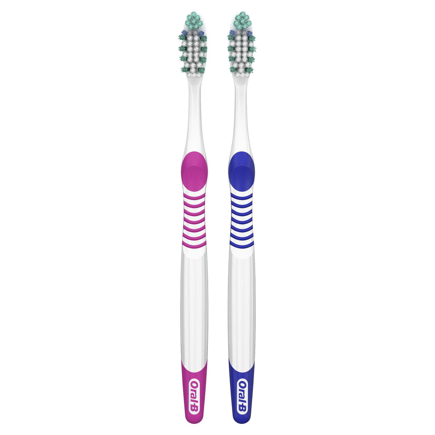 Oral-B Complete Deep Clean Toothbrushes, Medium, 2 Count - Walmart.ca