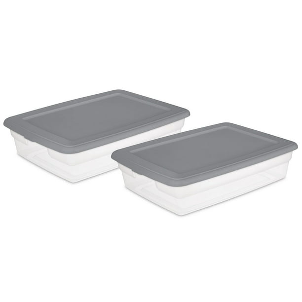 Sterilite Set of (2) 28 Qt./26 L Storage Box, (2)26L - Walmart.ca