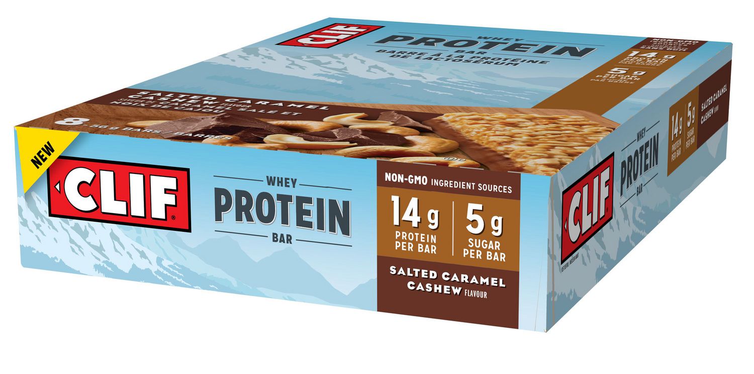 Clif Whey Protein Salted Caramel Cashew