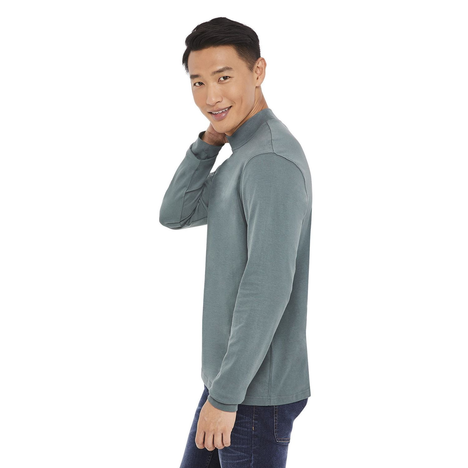 George men's 2025 mock turtleneck