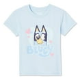 thumbnail image 1 of T-shirt à manches courtes Bluey pour petites filles, 1 of 1