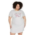 thumbnail image 1 of George Women's Plus Crew Neckline Nightshirt, 1 of 6