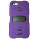 Étui Exian blindé pour iPhone 6 avec support - violet – image 3 sur 3
