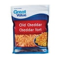 thumbnail image 1 of Great Value Old Cheddar Shredded Cheese, 1 of 2