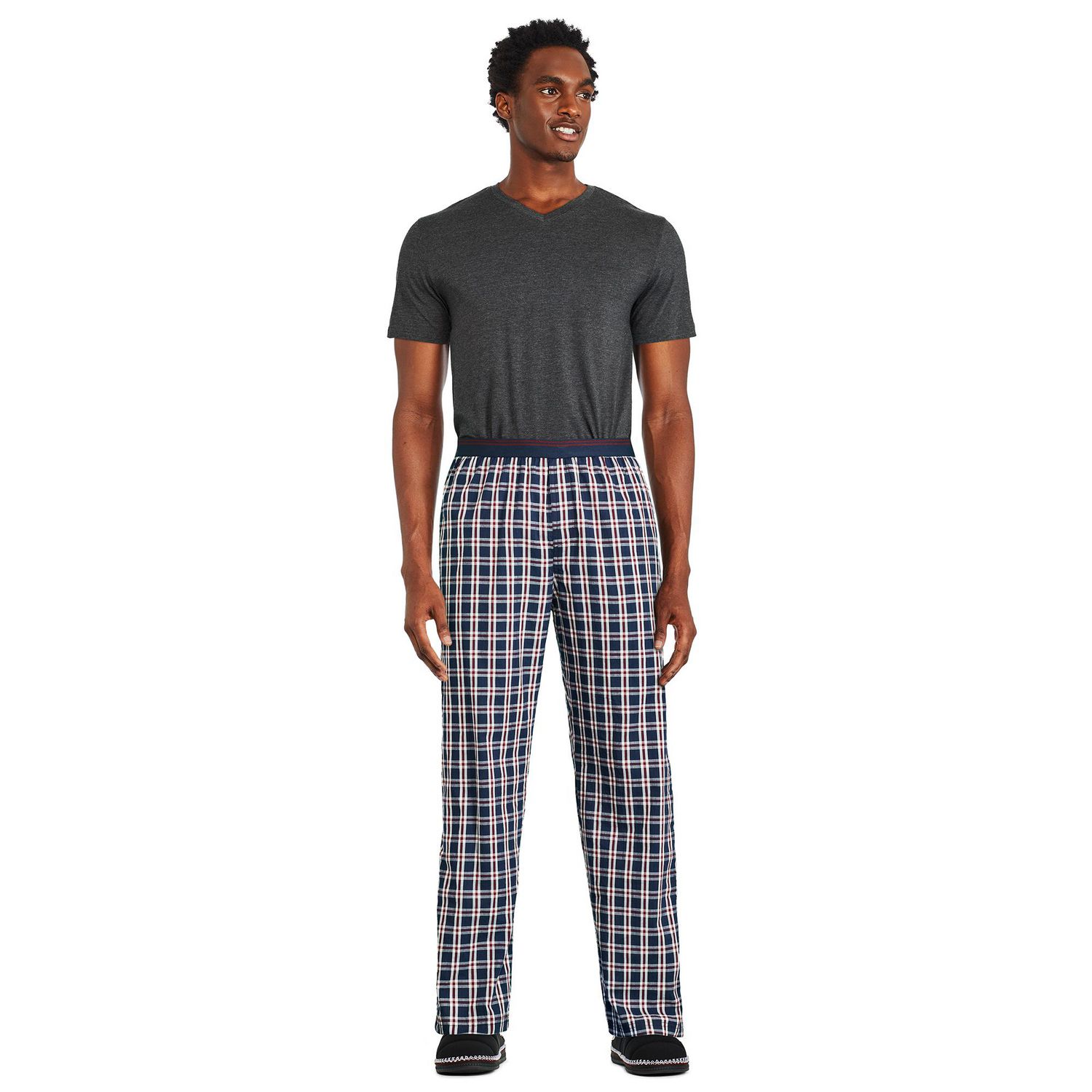 Pantalon de nuit en popeline George pour hommes