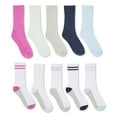 thumbnail image 1 of George Girls' Crew Socks 10-Pack, 1 of 1